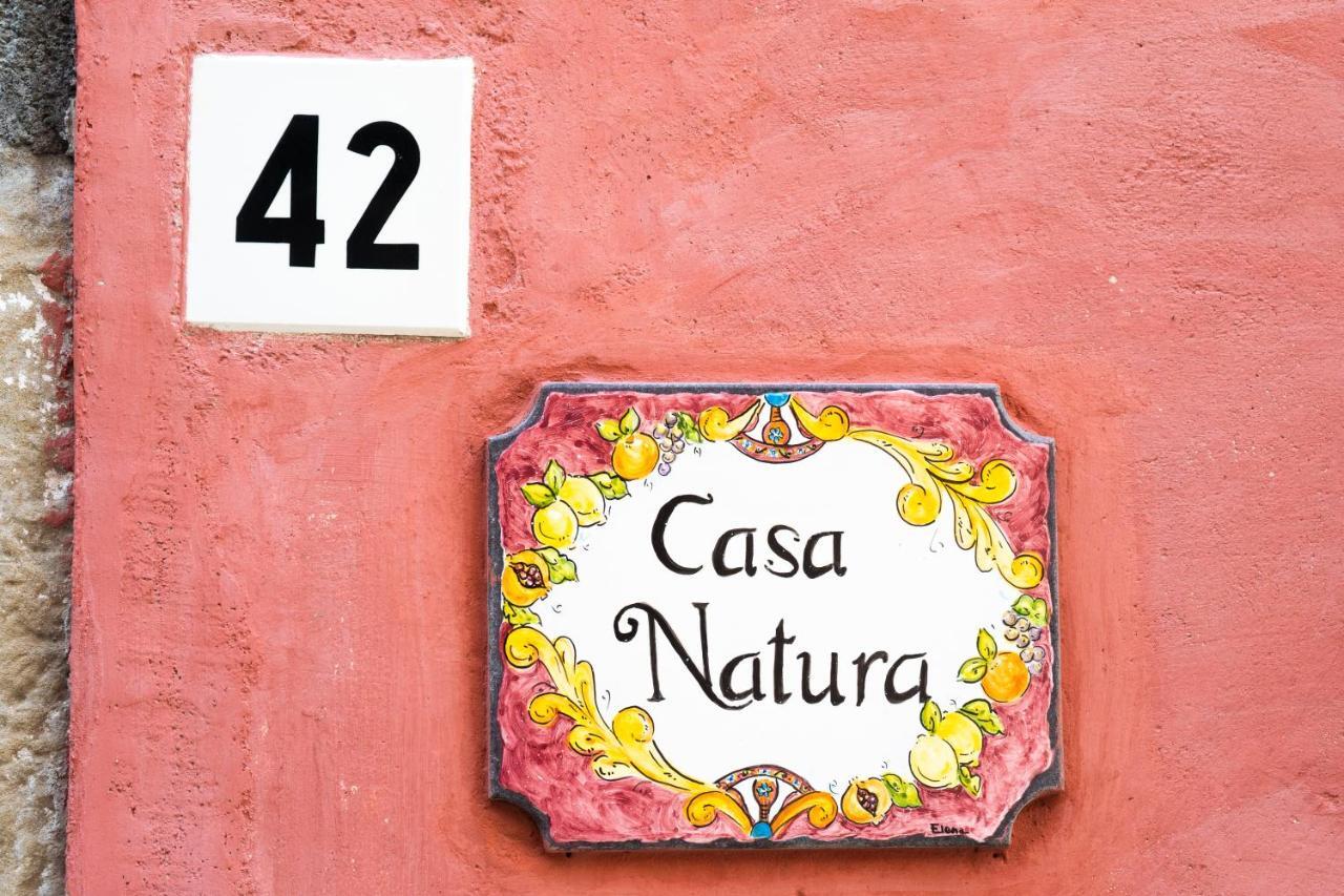 Ferienwohnung Casanatura Francavilla di Sicilia Exterior foto